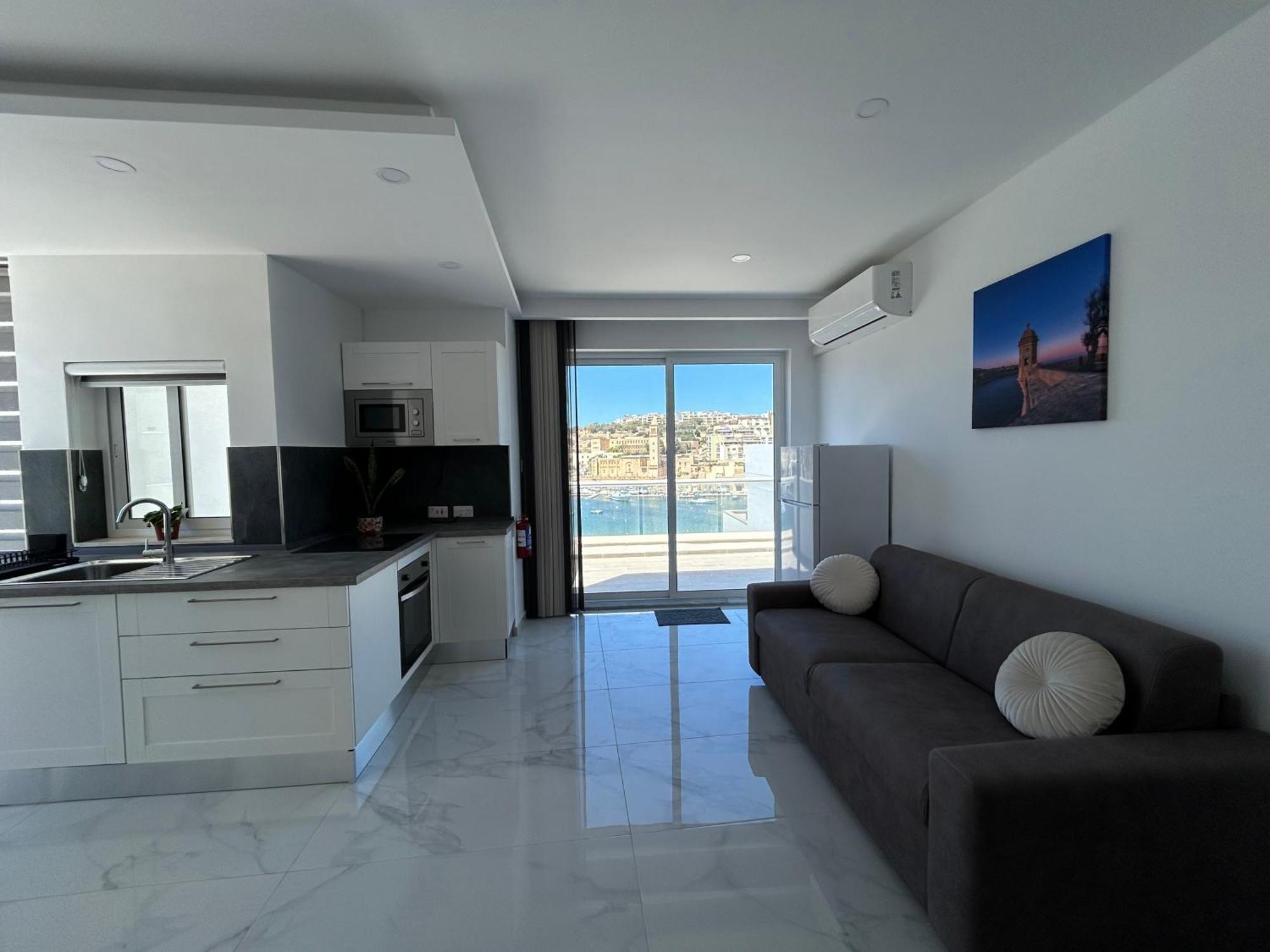 Apartamento Seaview Setters Penthouse Marsaskala Exterior foto